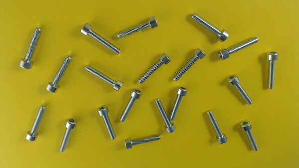 20X M5X25 Zylinderschrauben Mit Innensechskant 8.8 Din 912 Iso 4762 Verzinkt-image