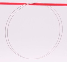 75mm 3" Large Plain Shiny Endless Hoop Earrings REAL 14K White Gold