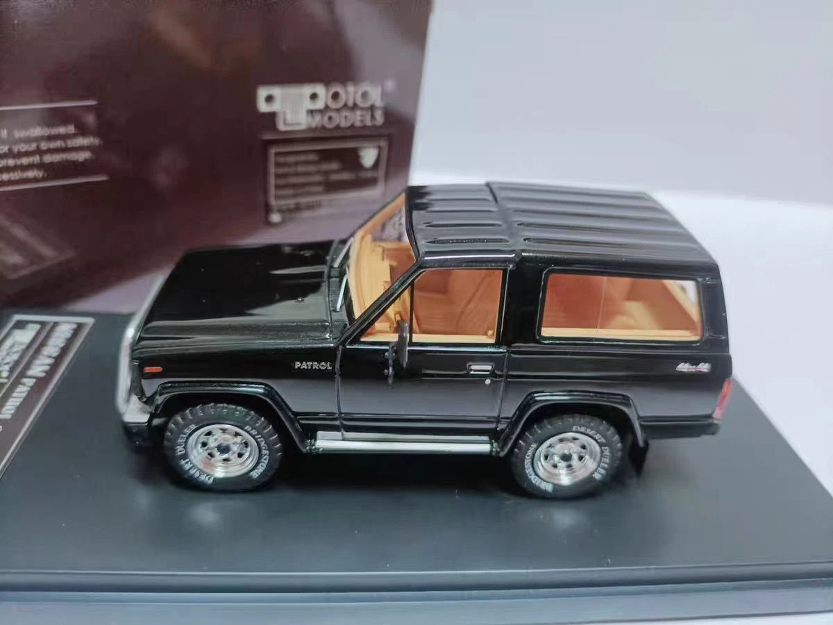 いラインアップ TOTOL Resin Black 1984 4x4 SWB 160 Patrol Nissan 1/43 MODELS 乗用車