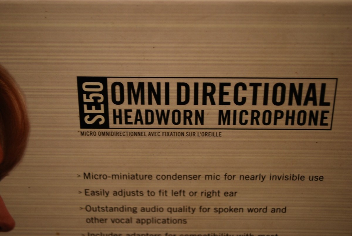 Samson SASE50T SE50 Omni Wireless Headworn Headset