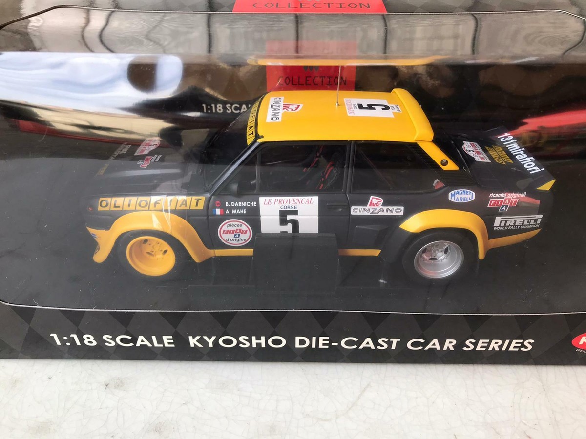 京商　FIAT131 ABARTH 1978 1/18 中古品 0 Fiat Abarth 京商製 1978年 kyosho 京商 1/18 FIAT 131 ABARTH