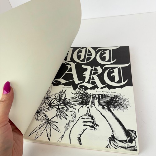 Marijuana Reading Matter Pot Art Stone Mountain Paperback Book 1972 Third Print - Picture 4 of 12