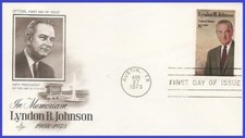 USA5 #1503 U/A ARTCRAFT FDC   Lyndon B. Johnson - 36th Preside