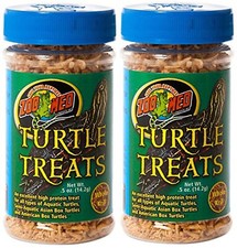  2 Pack Zoo Med Turtle Treat, 0.35 Ounces Each
