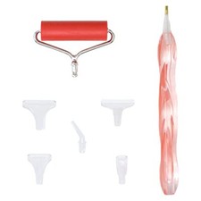 Honbay Diamond Painting Pen Kit, 1PCS Diamond Art Pen 1PCS Wheel Roller and