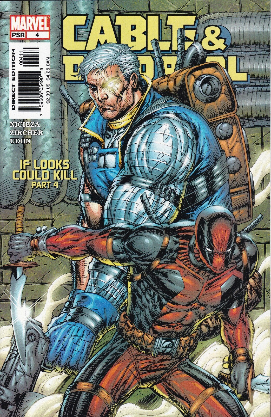 CABLE AND DEADPOOL #4 - Back Issue