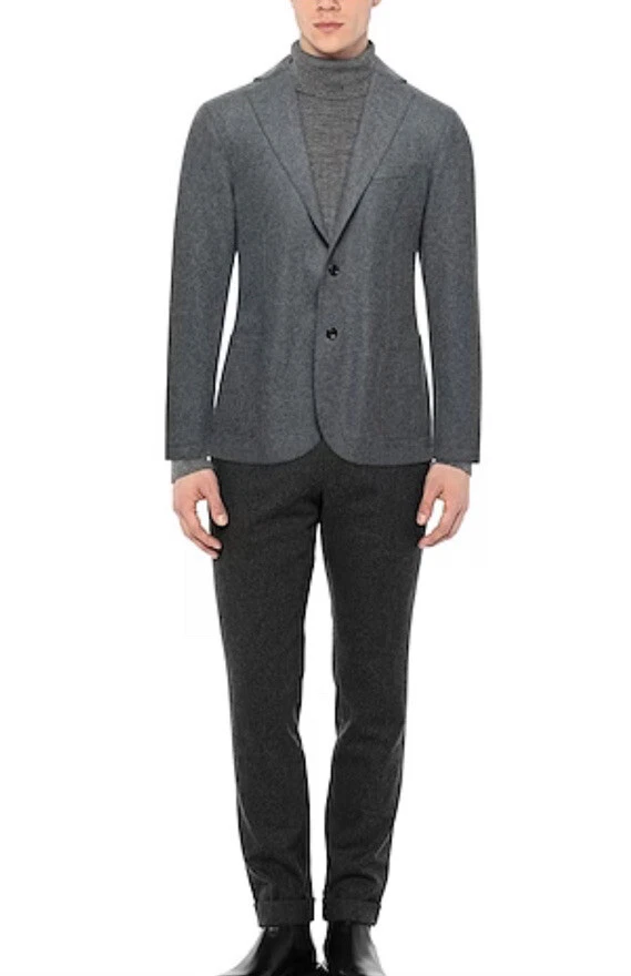 Eleventy Kids checked wool overcoat - Neutrals