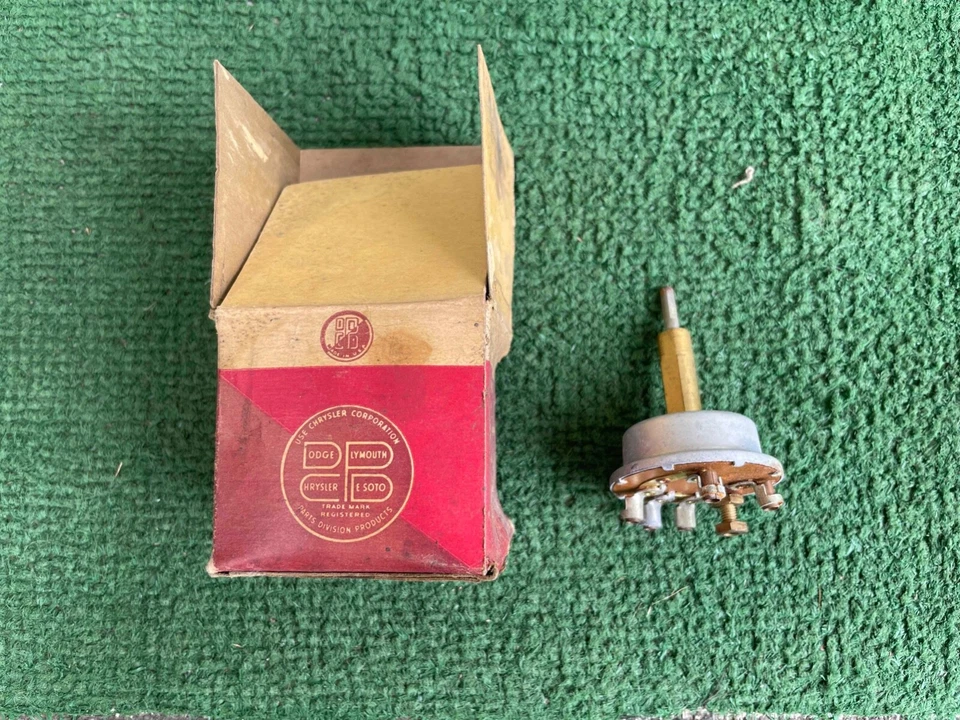 NOS 1949 Dodge Headlight Switch Coronet Meadowbrook Wayfarer D29 D30 Mopar - Image 2 of 4