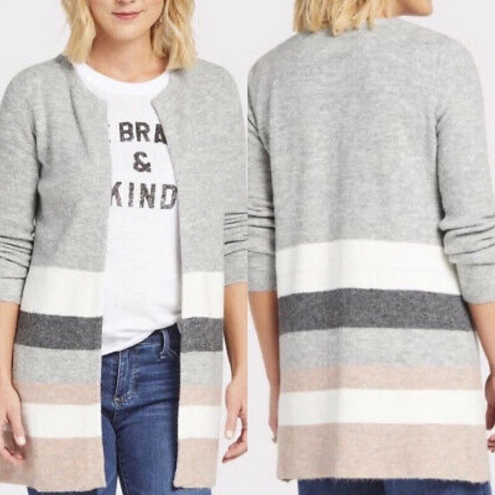 Stitches and 2024 stripes cardigan
