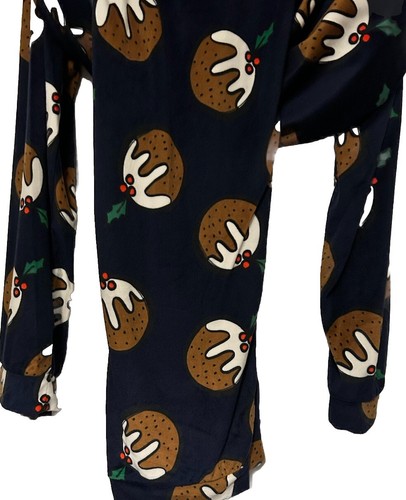 HERREN TU WEIHNACHTEN PUDDING WEICHER WEIHNACHTSPYJAMA 3-4 NEU MIT ETIKETT JUNGEN WEIHNACHTEN FESTLICH XXXL - Bild 4 von 9