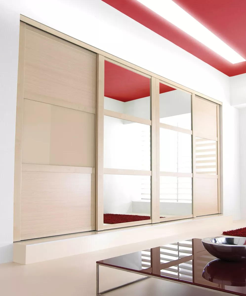 Sliding wardrobe doors shaker deals