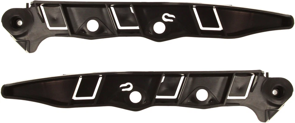 Par de soportes de montaje de retenedor de parachoques delantero serie 5 para 08-10 Foto 4 de 4