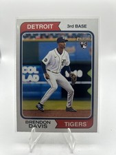 2023 Topps Heritage #67 Brendon Davis Detroit Tigers