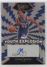 2024-25 Panini Select Youth Explosion Signatures Judah Mintz #YE-MIT Auto 1c8t