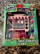 Teeny Tinies Hot Cocoa Cart 20-Piece Playset Multicolor Plastic
