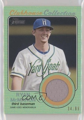 2017 Topps Heritage Minor League Edition Green 34/99 Ryan McMahon #CCR-RM 1n0