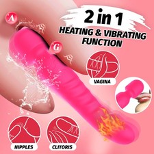 Multi-Speed Neck Full Body Personal Massage Wand Handheld Vibrator For Women Men