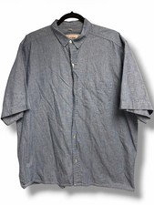 Vintage 90s Calvin Klein Blue Jeans Chambray Shirt Mens XL Y2K Style Workwear