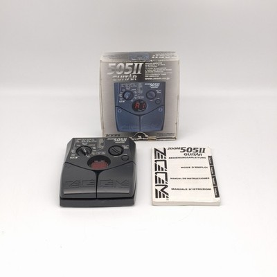 Zoom Effectpedal (505II Guitar) Schwarz in OVP | Revidiert | Zustand GUT!