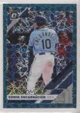 2019 Panini Donruss Optic Teal Velocity Prizm 15/35 Edwin Encarnacion #189 9o3