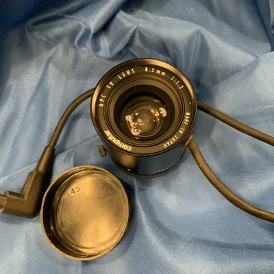 Rare Computar 8.5mm 1:1.3 174535 TV Lens   Japan, Original Covers HTF Television