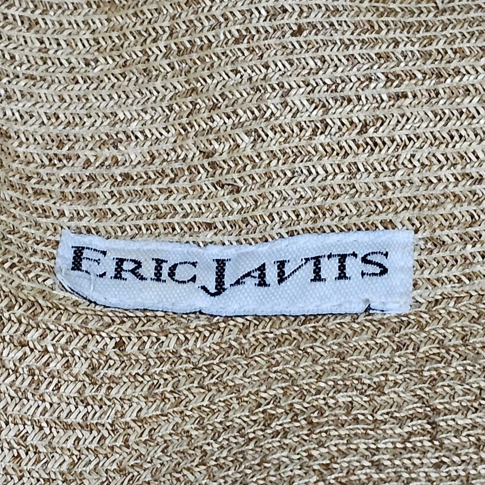 Шляпа-сквиши Eric Javits широкополая натуральная соломенная - Изображение 4 из 4