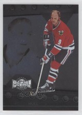 2014-15 Fleer Showcase Metal Universe Bobby Hull #20 HOF e9p
