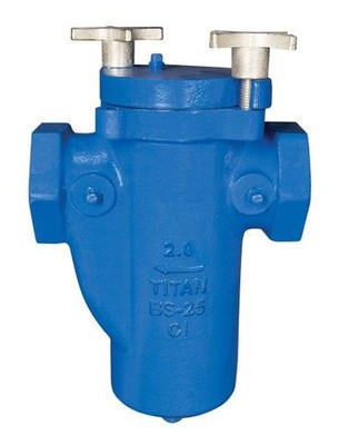 Basket Strainer -Cast Iron - Threaded- CL 125 (.375 in)
