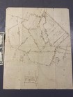 HandDrawn Land Survey Map Shehawken Man. Wayne Pa Delaware River Saml Preston — photo 10