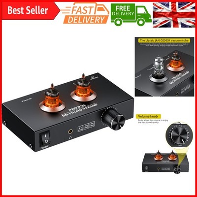 High-Fidelity Phono-Vorverstärker mit Vakuumröhren - Verbessern Sie Vinyl-Audio mit warmen...