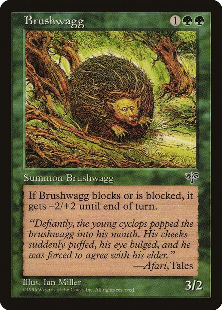 Brushwagg - 208 - NM - Mirage