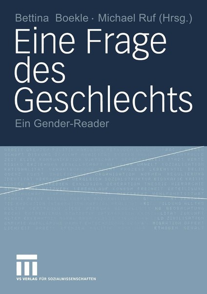Eine Frage Des Geschlechts Michael Ruf-image