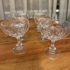 6 Spiegelau Sektschalen Champagnerschalen H 13, D 9.5, G ca. 185 
