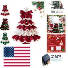 DIY Crochet Christmas Tree Kit, Christmas Tre...