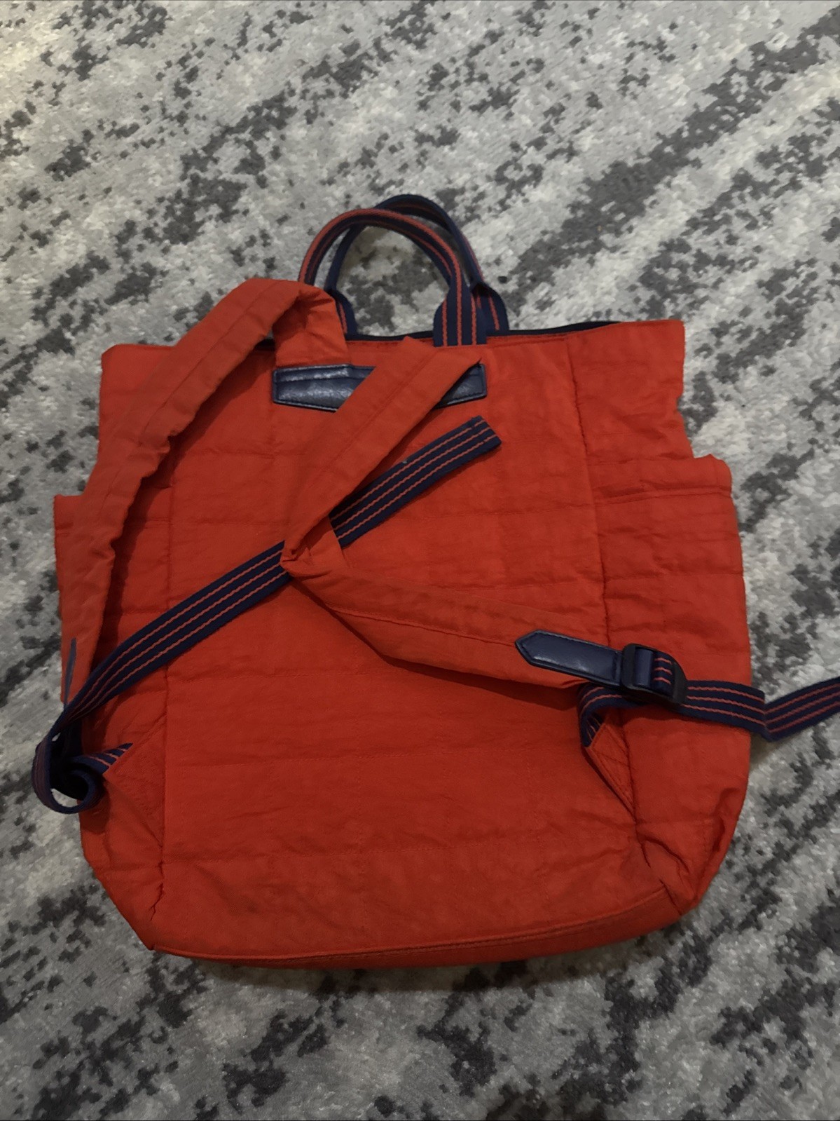 Universal Thread Orange Bag Backpack Tote - image 3