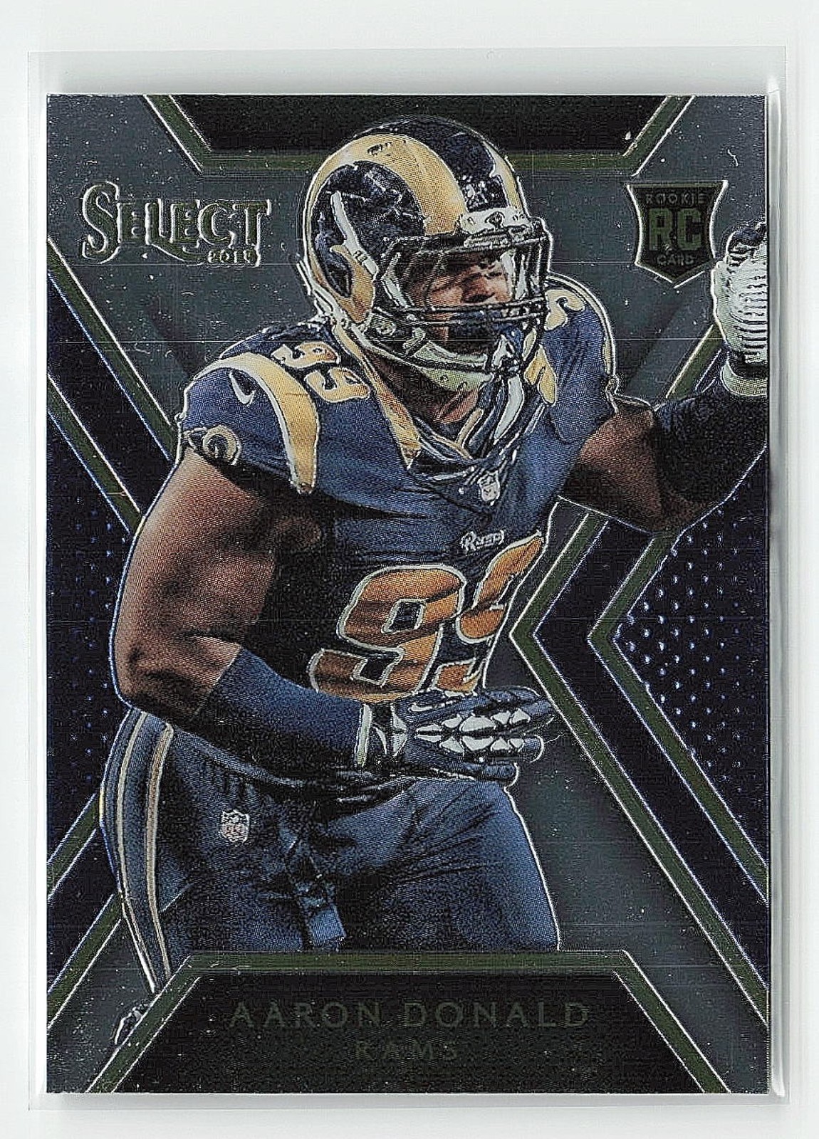 2014 Panini Football Select Aaron Donald #106 RC St. Louis Rams