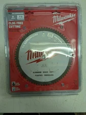 Milwaukee 9-in 72 Tooth Aluminum Cutting Circular Saw Blade 48-40-4355