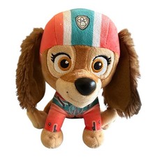 Paw Patrol Liberty Plush Puppy Dog Stuffed Animal The Movie Girl Sitting Toy 6  