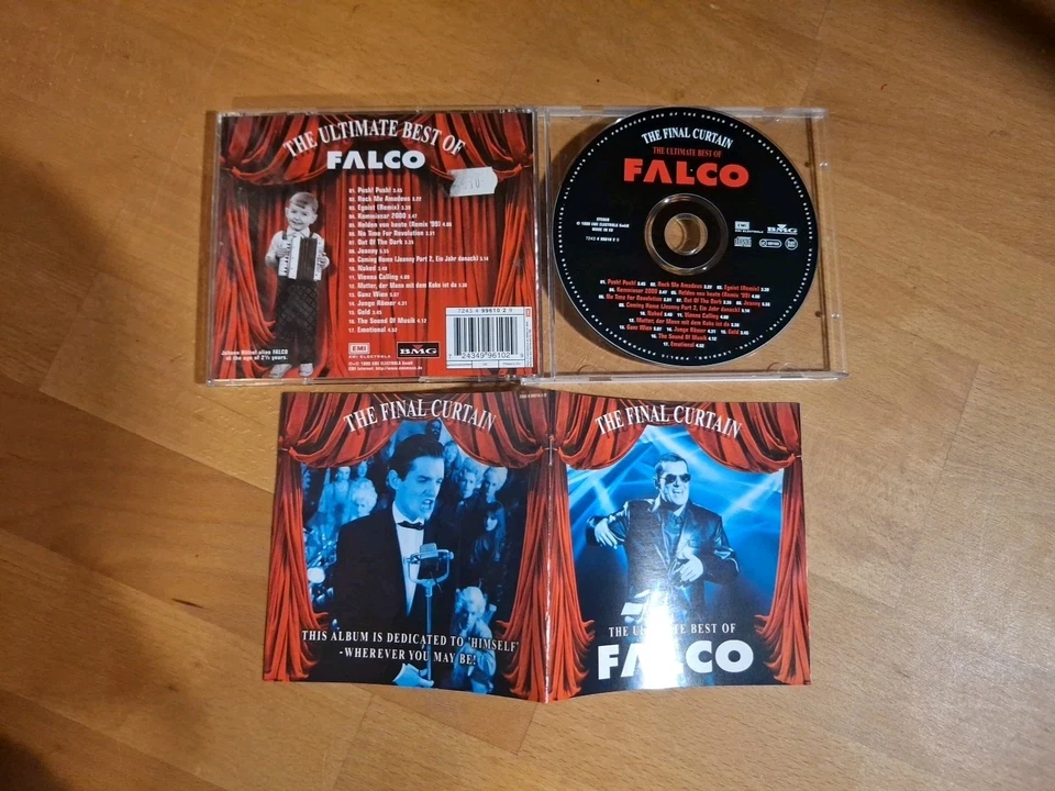 CD FALCO The Final Curtain - The Ultimate Best Of BMG 1999 alle 17 Hits dig.rem. - Bild 1 von 1