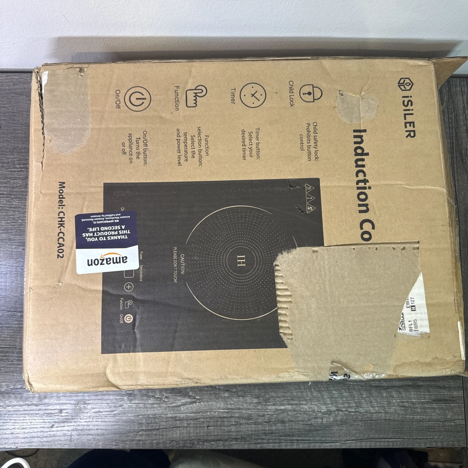 iSiLER IH CHK-CCA02 Induction Cooktop Single Burner
Opens in a new window or tab