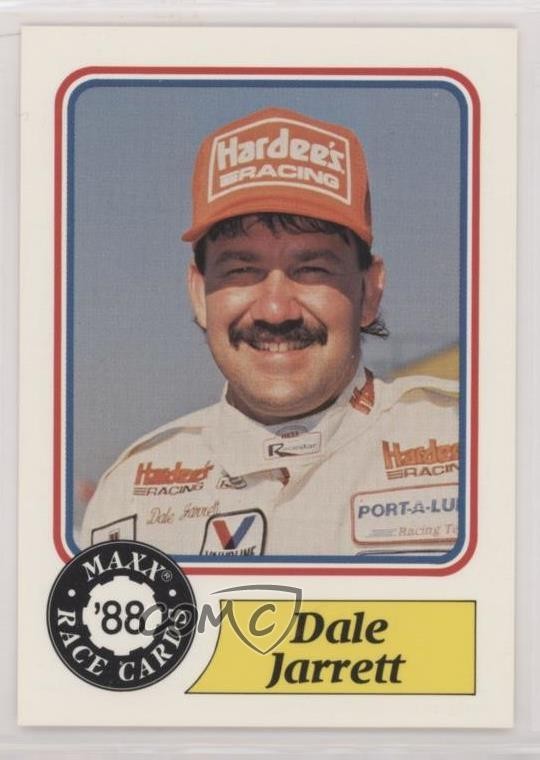 1988 Maxx Dale Jarrett #61 Rookie RC HOF 0s4