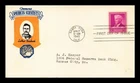 US COVER LUTHER BURBANK FAMOUS AMERICANS FDC TORKEL GUNDEL CACHET