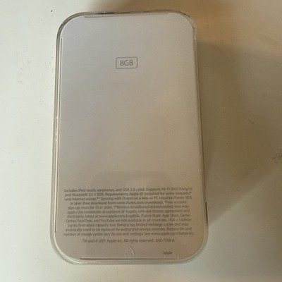 Genuine Apple iPod touch 4th Generation Black 8 GB MC544LL/A