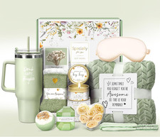 Birthday Gifts for Women Self Care Get Well Soon Gifts, Vanilla Relaxing Spa Gif