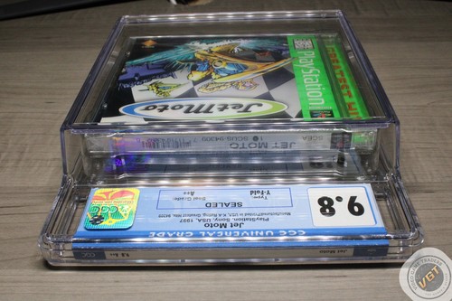 CGC 9.8 A++ - Jet Moto [Greatest Hits] PlayStation 1, PS1 1997 NEW! - Picture 4 of 7