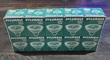 Image of Sylvania GU5.3 12V Halogen Dichroic Medium Flood Light Bulbs, Pack of 10, 35W