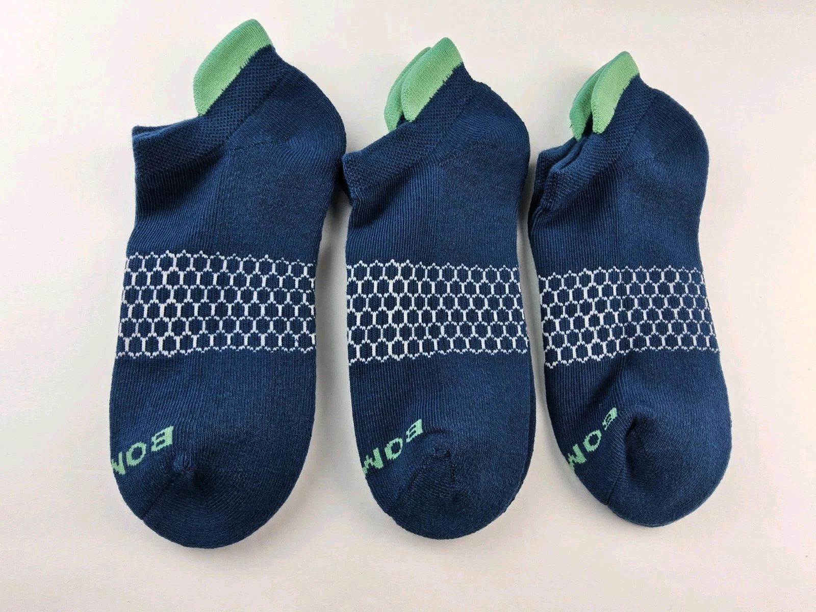 Bombas Original Ankle Socks Lot Of 3 Pairs Size M
