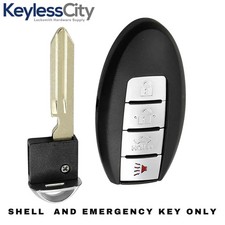 4-Button Smart Key SHELL Fits 2013-2019 Nissan / KR5S180144014 AFTERMARKET 