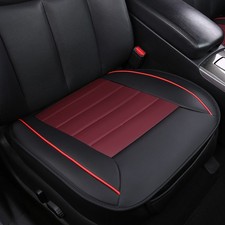 Full Surround Leather Car Front Seat Cover Protector Pad Mat Chair Cushion