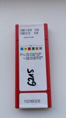 Sandvik TCMW 110204 H13A / TCMW 2(1.5)1 Hartmetall Wendeplatten 10 St., (WET)